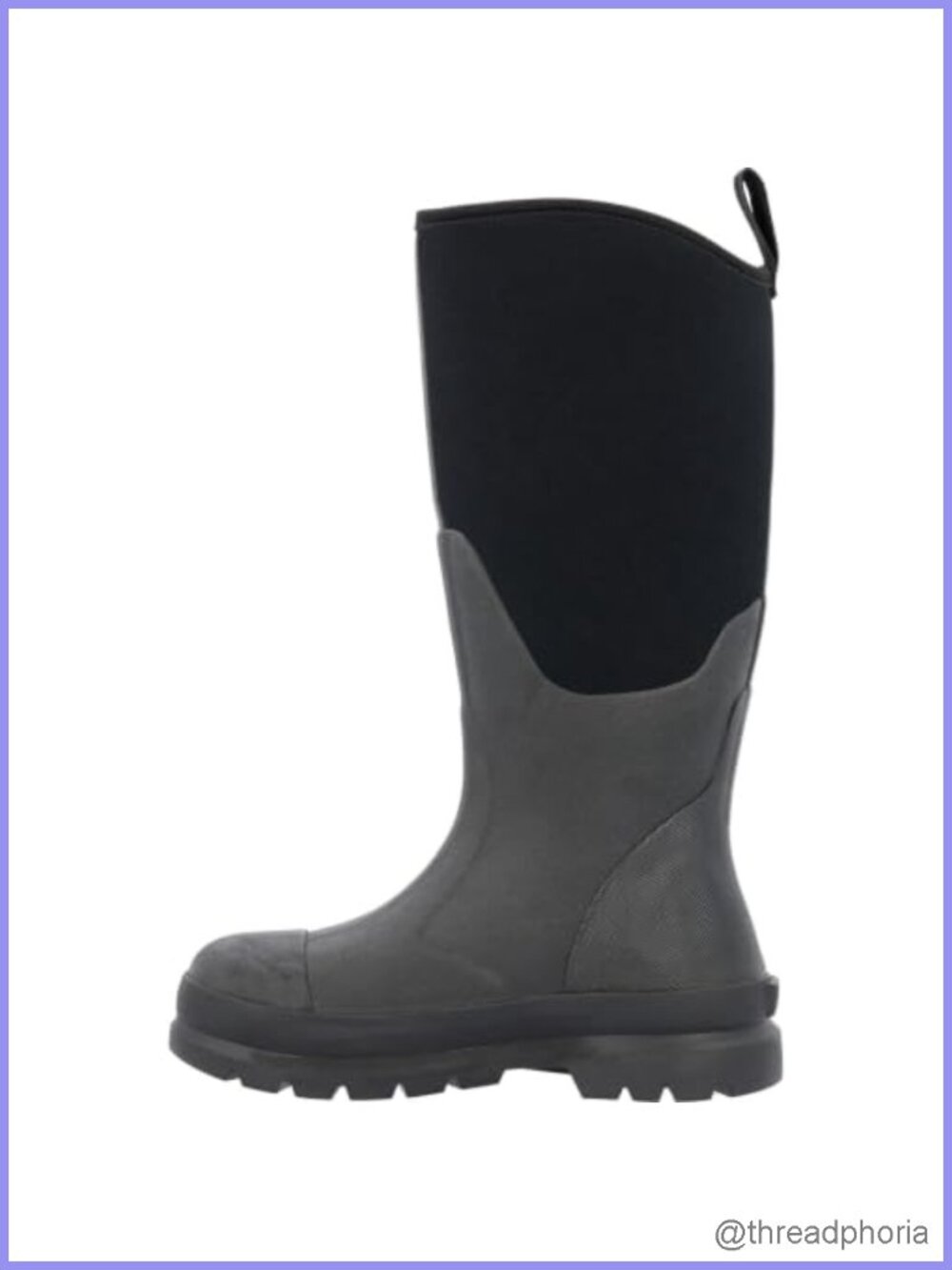 Knee-High Tall Work Boots Rubber Cupsole Breathable Mesh Lined Unlined